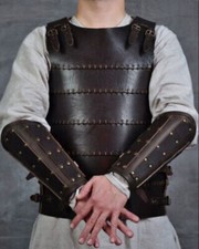 Halloween Leather Costume Armor Medieval cuirass larp cosplay costume SCA Armor