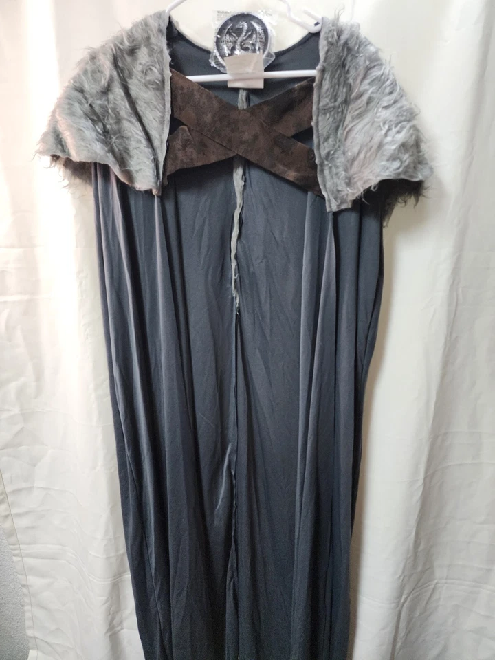 California костюмы взрослых дракон мастер плащ с медальон платье вверх костюм, серый - Изображение 3 из 4