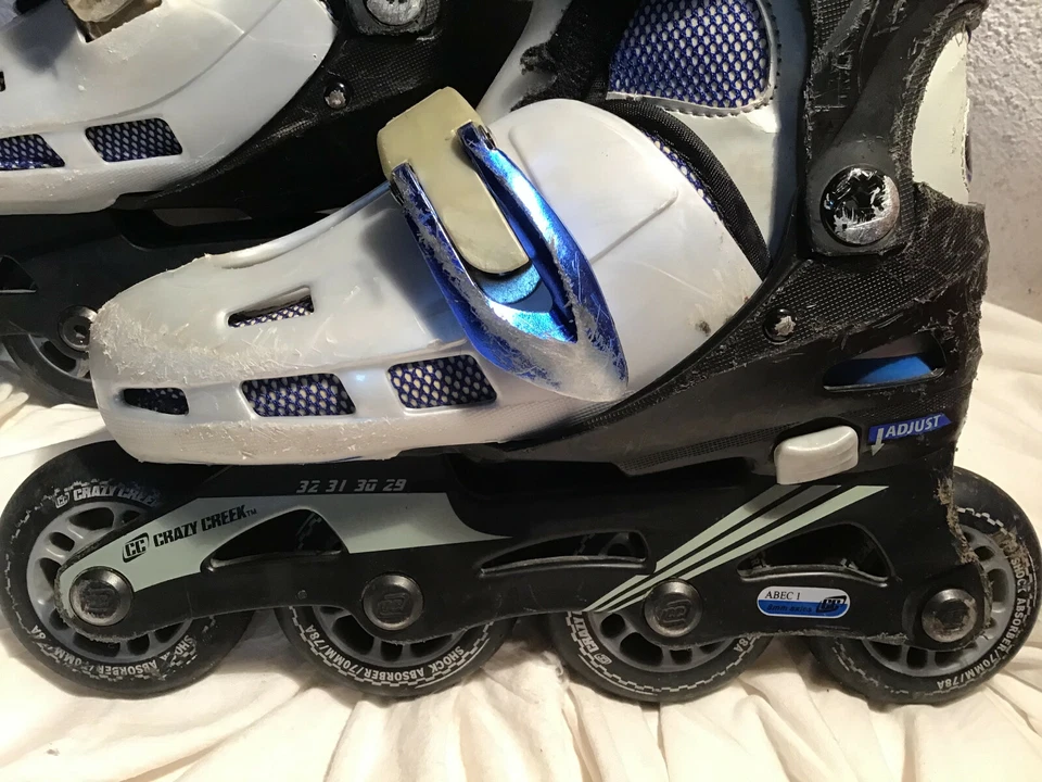 Inline Skates Crazy Creek Rollschuhe Rollerskates Skate Inlineskates Größe 29-32 - Bild 2 von 4