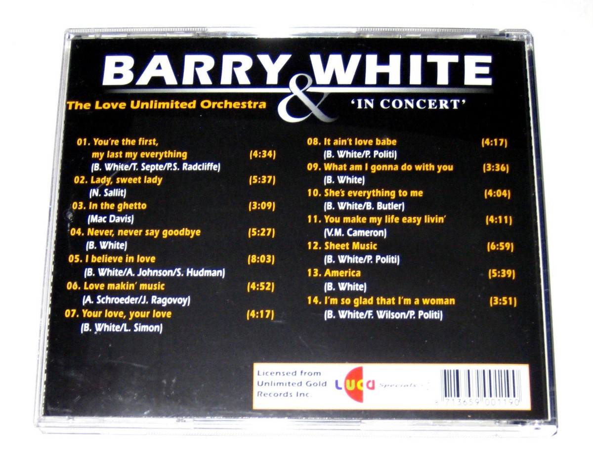 BARRY WHITE 10レコードコレクション+1 Barry White - Number Ones - Japan SHM-CD