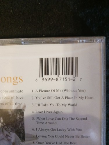 GEORGE JONES Love Songs Brand New & Factory Sealed - Picture 3 of 3