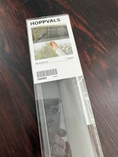 Brand New IKEA HOPPVALS Gray Cellular Blind 86.4x163 cm  34" x 64" 803.864.42