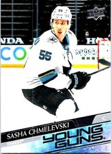 2020-21 Upper Deck #718 Sasha Chmelevski Rookie