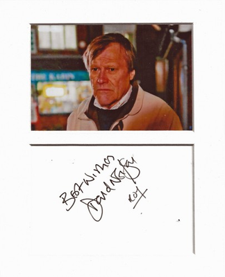 #ad #ad David Neilson coronation street signed genuine authentic autograph UACC RD COA GBP 29.99