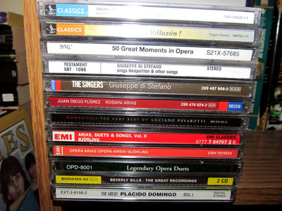 OPERA CDs Pick Choose VILLAZON Stefano FLOREZ Pavarotti BJORLING Sills DOMINGO +