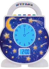 My Tot Clock Digital All-in-One Toddler Sleep Aid, Nightlight, Alarm, Nap Timer