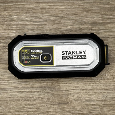 #ad Stanley FatMax 1200A Lithium Jump Starter with 15 Watt USB A and USB C Power $28.99