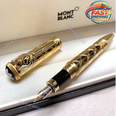 Montblanc Writer Edition . Homage to Rudyard Kipling Fountain Pen . VIP Gift Set