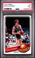 1979 Topps #5 - DAVE COWENS - PSA 7.5 - NEAR MINT + !!