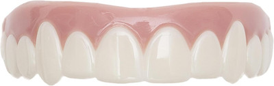 Premium Cosmetic Uppers - 1 Pack - Small, Bleached White - DIY Smile Makeover -