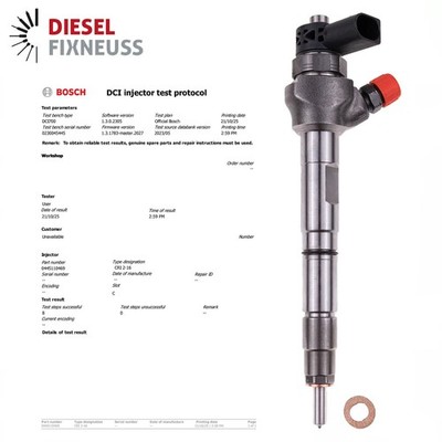 EINSPRITZDÜSE Injector Audi Vw Seat Skoda 2.0TDI 04L130277AC 0445110469
