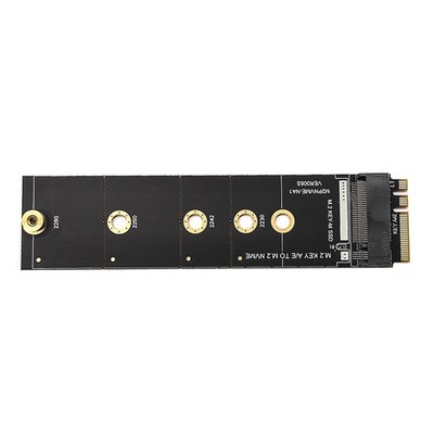 M.2 Key A E to M.2 NVME Adapter Card NGFF to Key M Expansion Card Solt Socket I