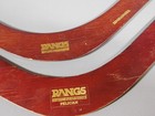 2- RANGS Australian Wooden Boomerangs  ONE LEFT-HANDED Pelican & RH Kookaburra — photo 2