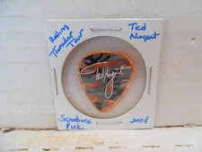 TED NUGENT "ROLLING THUNDER TOUR" GUITAR PICK~READ DESCRIPTION #36~16