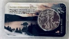 2001 1 oz Silver American Eagle (Brilliant Uncirculated) Littleton Holder Sealed