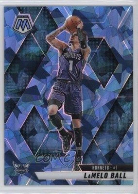 2024-25 Panini Mosaic Ice Mosaic Prizm 92/125 LaMelo Ball #190 11ng