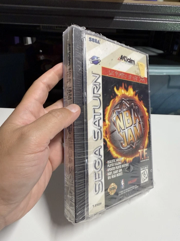NBA Jam T.E. (Sega Saturn)  Sealed! - Image 2 of 4