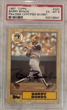 Barry Bonds Rookie Cards and Autograph Memorabilia Guide 39