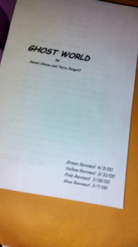 GHOST WORLD MOVIE SCRIPT SCREENPLAY SIGNED BY DAVE SHERIDAN "DOUG" - Picture 3 of 4