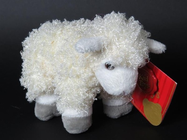 Keel Toys PlüSchtier Schaf Lamm LäMmchen Weiß PlüSch Schmusetier 15 Cm Sheep Neu-image