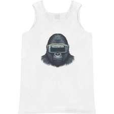 'Virtual Reality Gorilla' Adult Vest / Tank Top (AV059128)