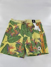Hurley Men's Phantom Naturals Tailgate 18  Boardshorts Tropical Size 30 Beach