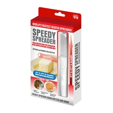 Speedy Spreader Heated Butter Knife As Seen On TV Rechargeable Stainless Steel