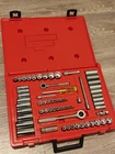 Proto Challenger 美国 1/4 & 3/8 驱动器 65 件 公制 SAE 插座套件 复古 