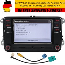 NONAME RCD330 5614 RCD340G radio Stereo CarPlay Android Auto AUX Für PQ VW DE