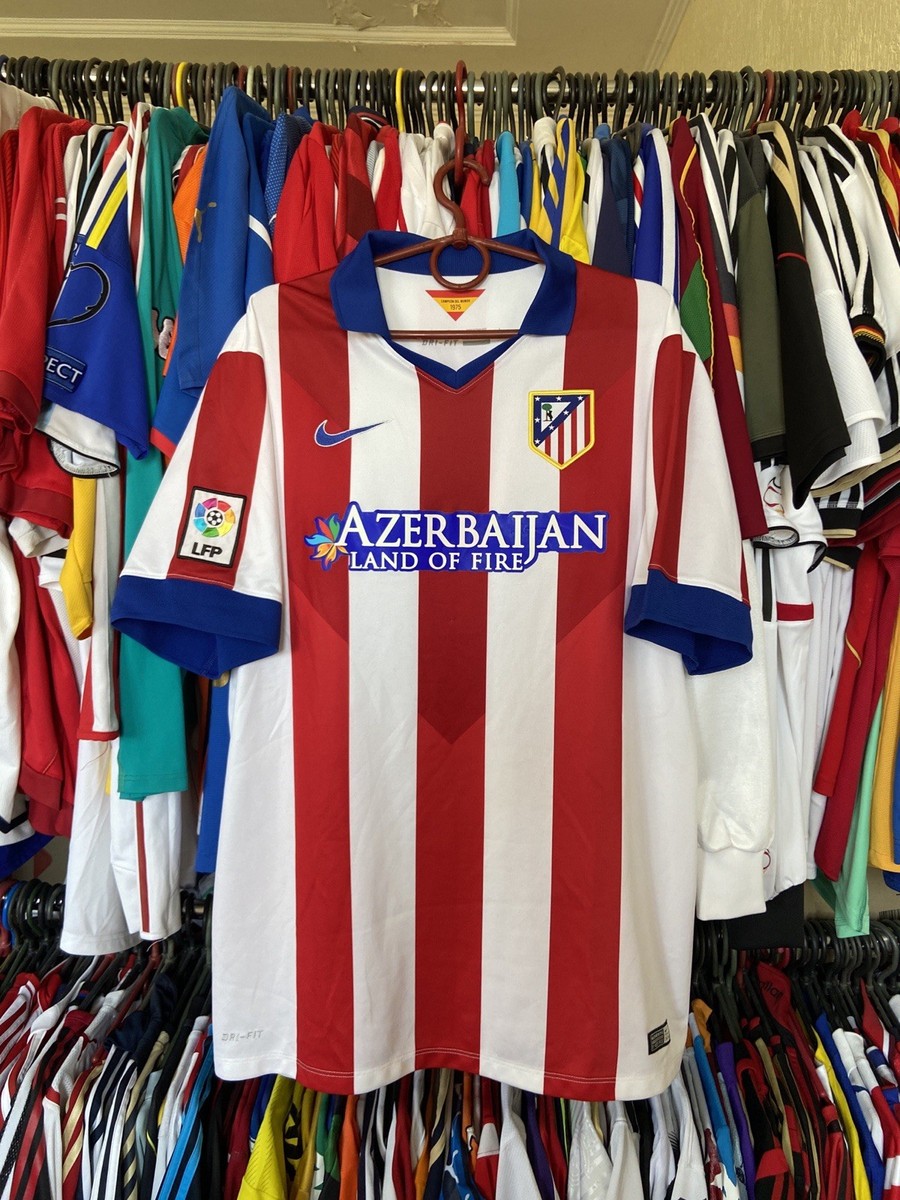 ATLETICO MADRID 2014 2015 HOME FOOTBALL SHIRT SOCCER JERSEY NIKE