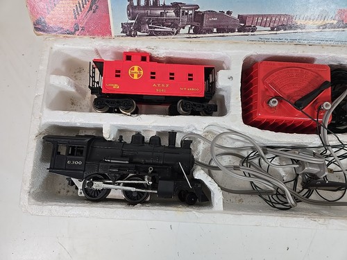VINTAGE LIONEL CANNONBALL 027 Gauge MODEL TRAIN SET In Original Box No Track - Picture 2 of 23