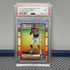 2017 Donruss Optic The Rookies Patrick Mahomes II #7 PSA 9 Mint RC