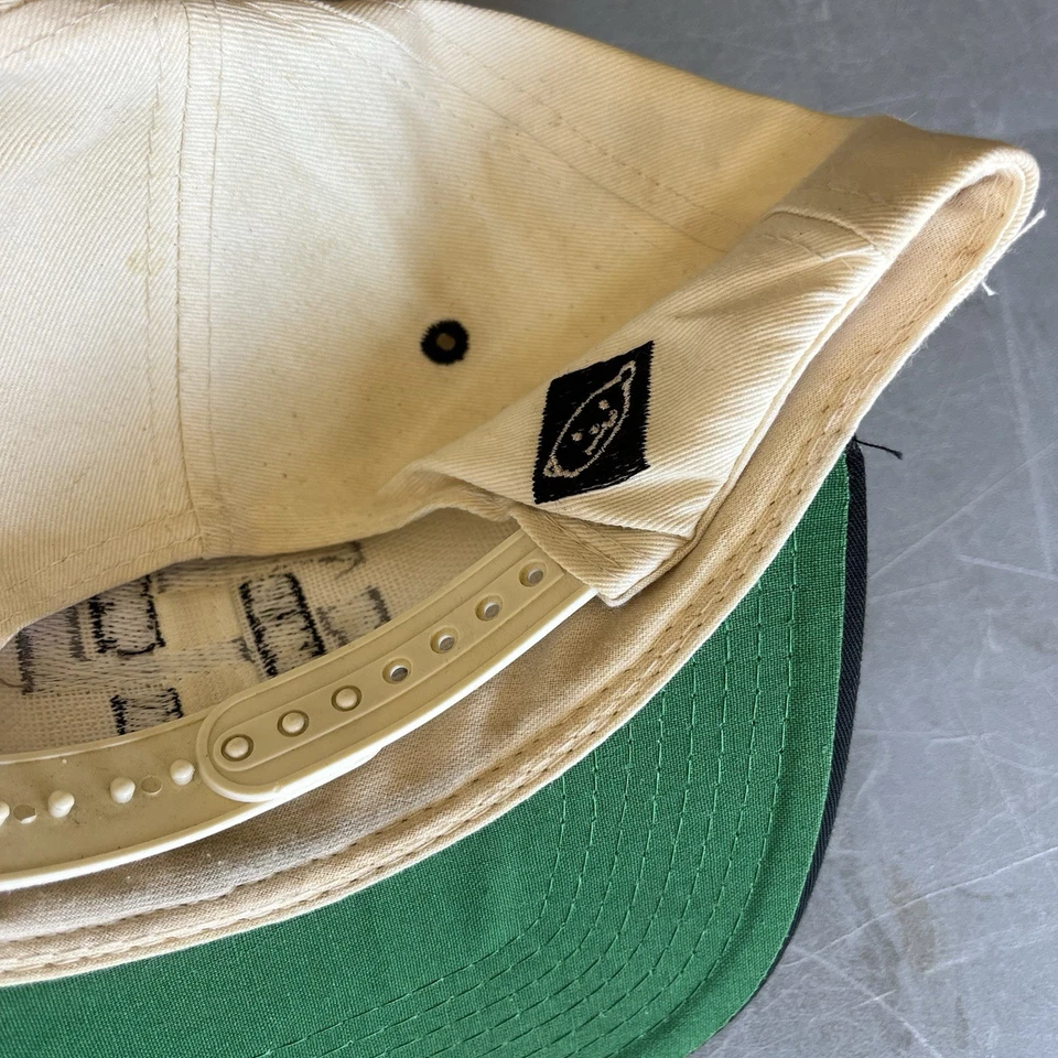 Sombrero de Colección Banda U2 Snapback Blanco 1992 Tour Winterland Rock Express Zoo TV Foto 4 de 4