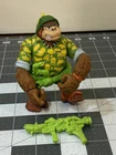 Vtg 1991 Teenage Mutant Ninja Turtles Sergeant Bananas TMNT Figure w Accessories