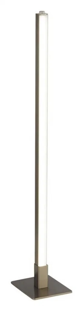 Table Light Silver Tribeca LED CCT Satin Searchlight 96382-1SS