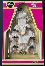 Vintage Sindy Super Fashion 1981 "Ball Gown " Boxed Complete Outfit Ref 44375