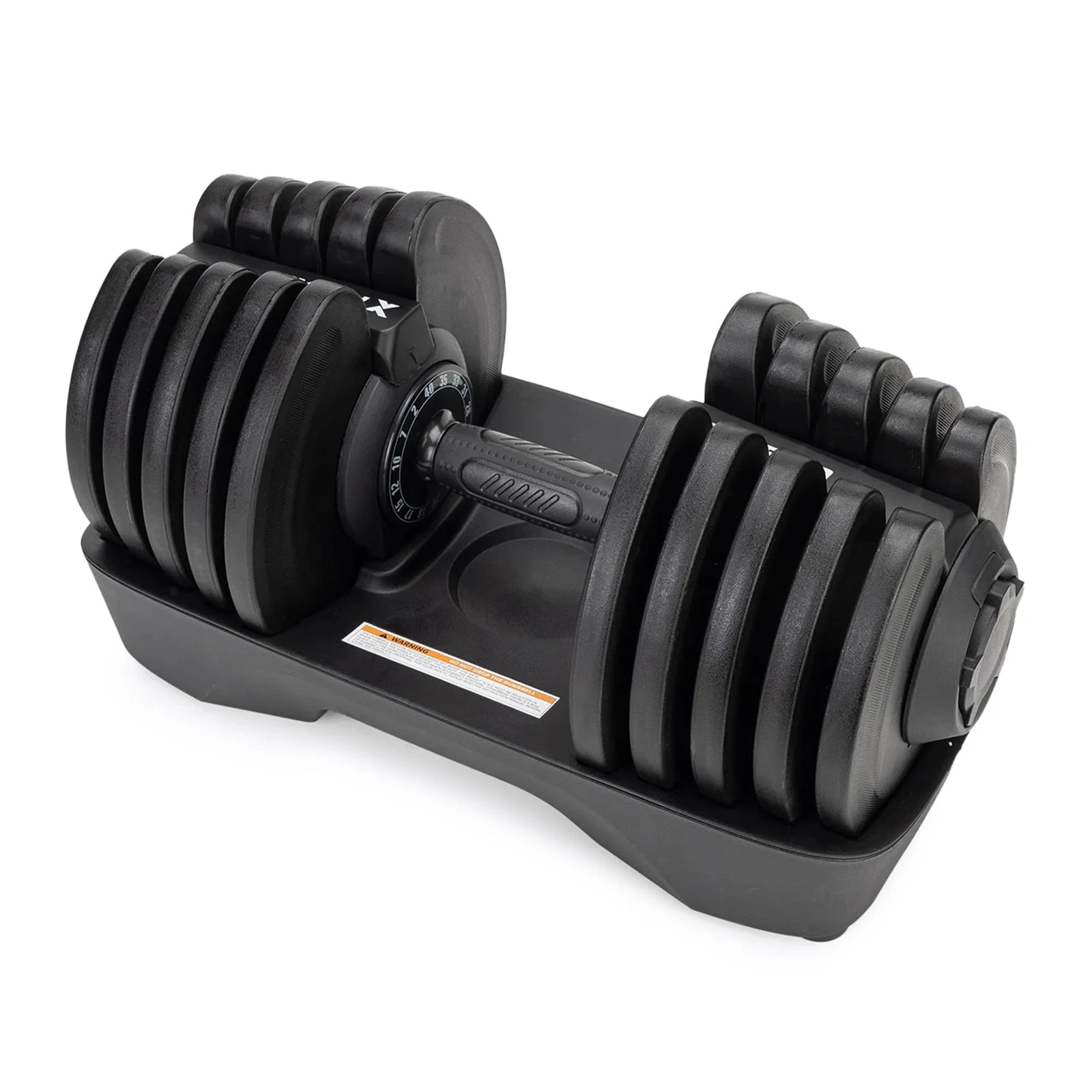 XTREXO Adjustable Dumbbell 40kg Weight Control with Knob Adjustable Ba...