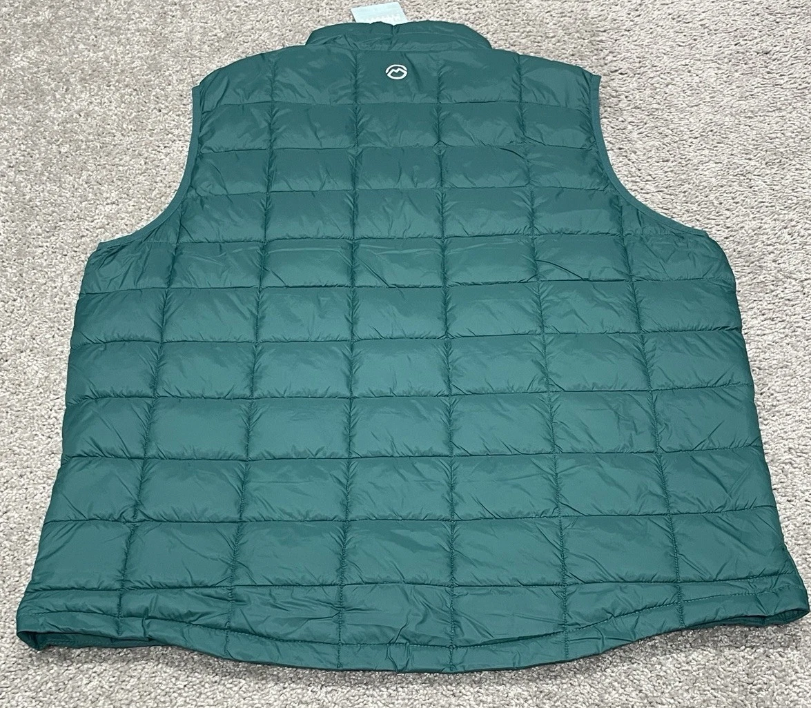 Magellan Outdoors Vest Mens XXL Green Lost Pines Puffer Quilted Outdoor Hiking - product detail image 7