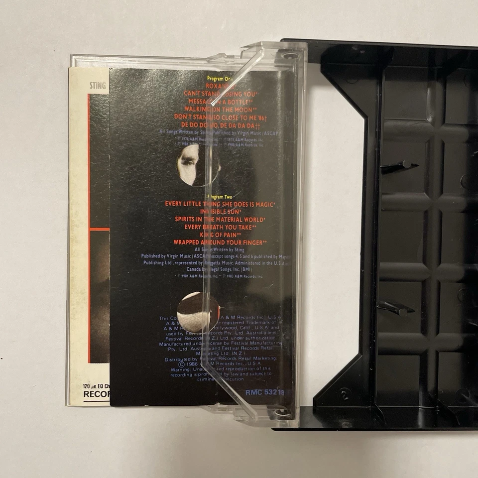 Tape Cassette The Police Every Breath You Take 1986 - Image 4 of 4