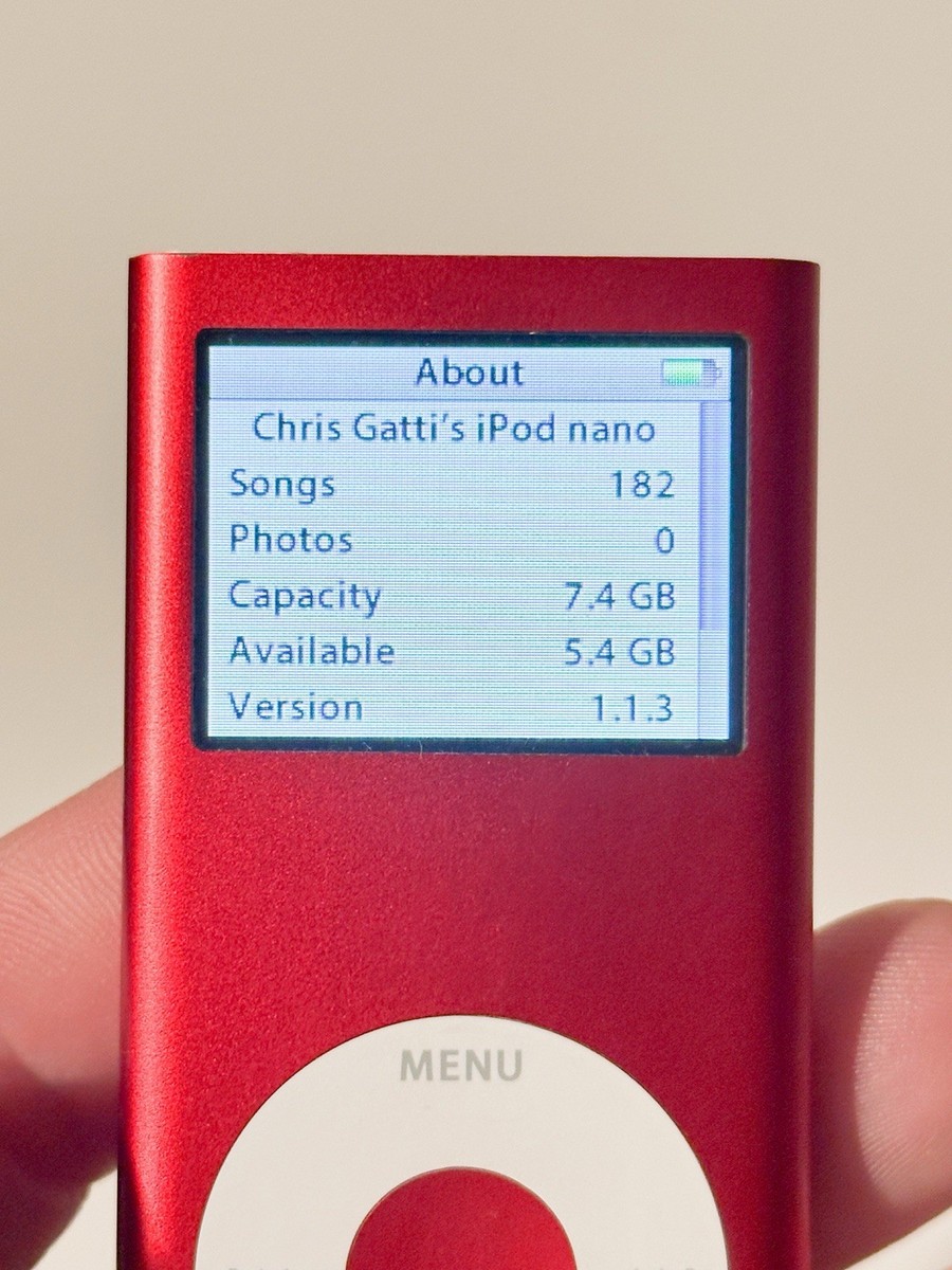 iPod nano 第2世代　完全未開封　8G RED 激レア 🔥RARE Apple iPod nano 2nd Generation Special Edition (PRODUCT