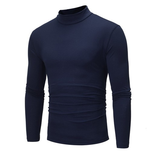 Herren Fleece Unterhemd Thermohemd Langarmshirt Oberteile Freizeit Sweatshirt - Bild 3 von 19