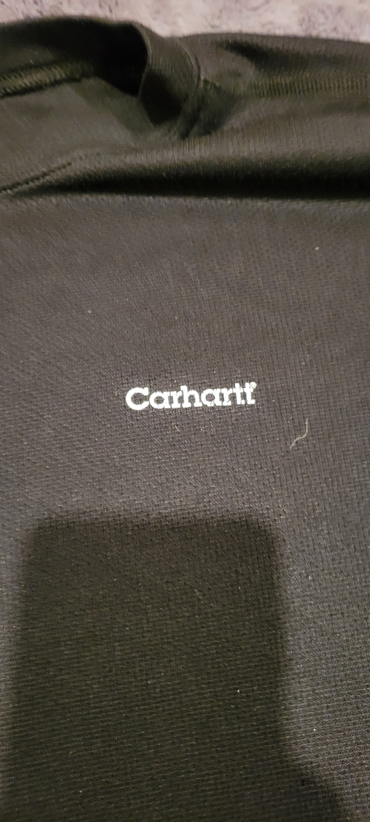 Carhartt Force Performance T-Shirt Men's Large Black Workwear Polyester Tee thumbnail 6