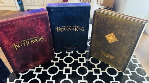 Lord of the Rings Trilogy Special Extended Edition 12 DVD Set With Inserts - Picture 2 of 5