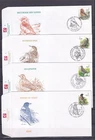 [LG78436] Belgium N°2918/2921FDC Buzin Birds First Day Cover COB € 10,00 SUPERB