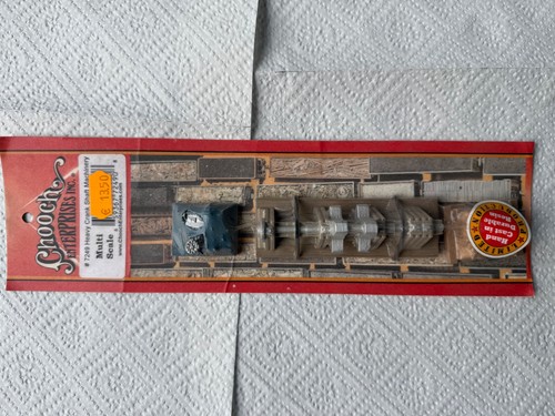 Chooch Enterprises Inc. 7249  Spur HO schwere Kurbelwelle mit Palette  Teilset