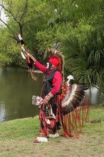 Photo:San Antonio Texas Victor Gomez 2014 Pow Wow Native American Dancer