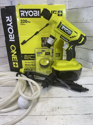 #ad #ad Ryobi 18V One EZ Clean RY120350VNM Pressure Washer 320 PSI Free Gift Included $74.99