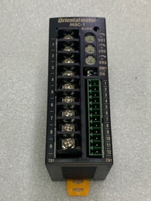Oriental Motor Speed Controller MSC-1 AC100-115V/AC200-230V/DC24V Used