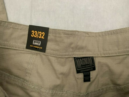 Magnum Mens Work/Tactical RD pant desert sage sz 33/32 NWT - Afbeelding 3 van 8