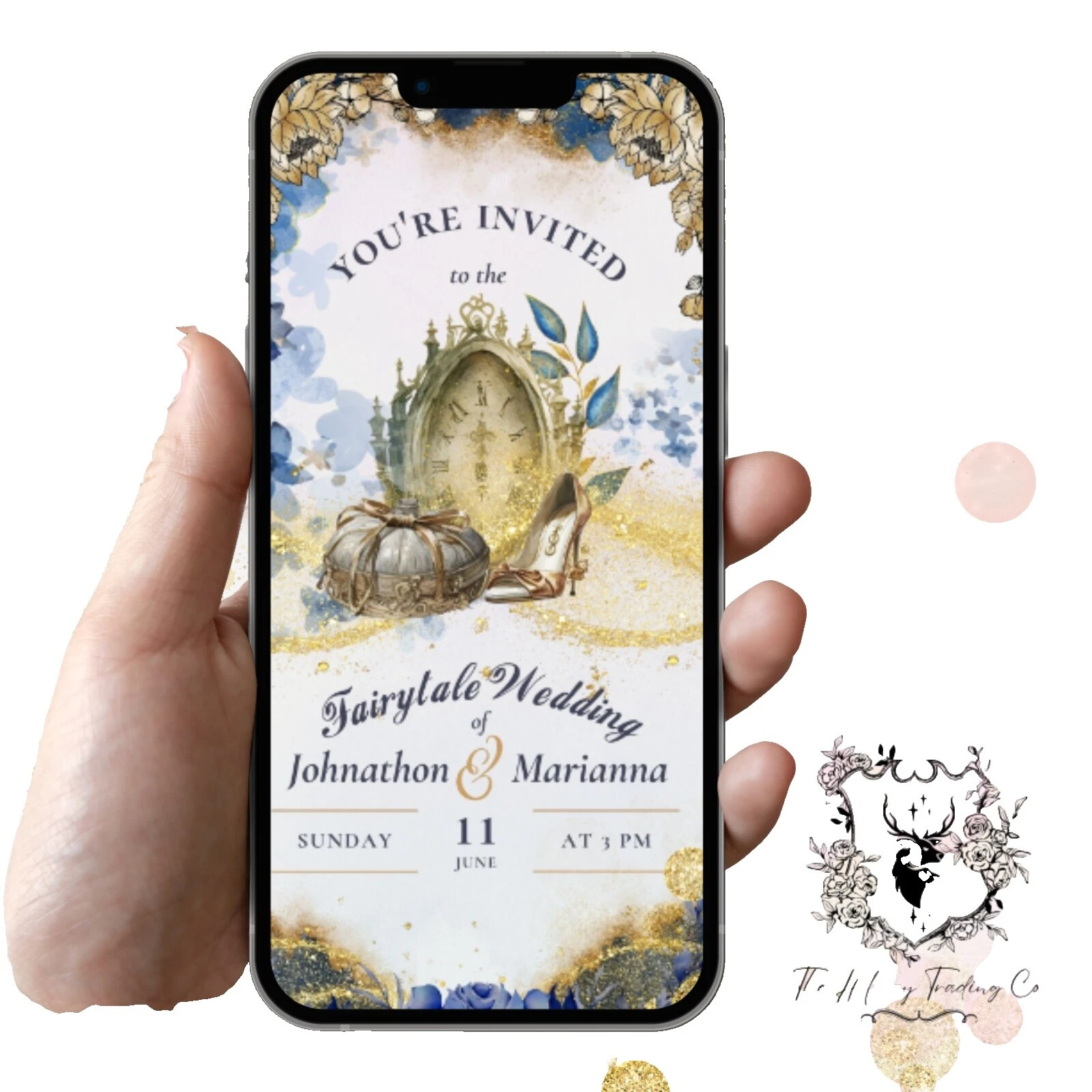 Princesas de Boda Invitaciones De Felicitación